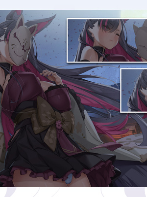 妖狐の深夜配信 美术画集 简体中文_P1_009