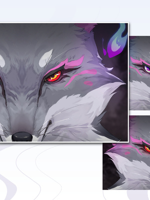 妖狐の深夜配信 美术画集 简体中文_P1_044