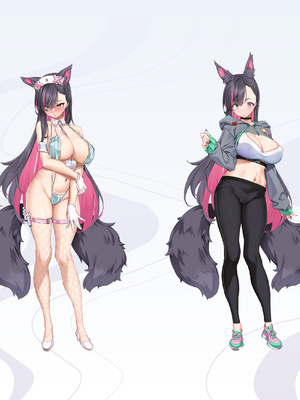 妖狐の深夜配信 美术画集 简体中文_P2_108