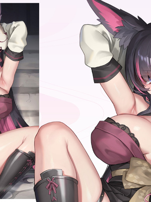 妖狐の深夜配信 美术画集 简体中文_P2_115