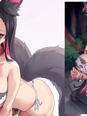 妖狐の深夜配信 美术画集 简体中文_P2_116