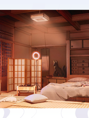 妖狐の深夜配信 美术画集 简体中文_P2_127