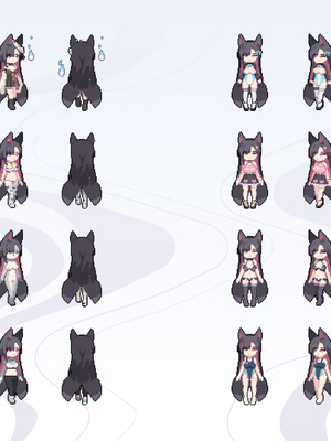 妖狐の深夜配信 美术画集 简体中文_P2_141