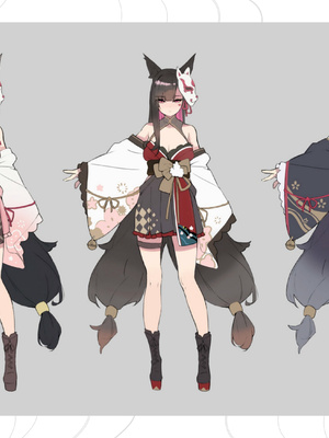 妖狐の深夜配信 美术画集 简体中文_P2_150