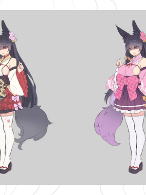 妖狐の深夜配信 美术画集 简体中文_P2_152