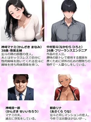 [人妻が薫る部屋] むちむち肉感の美巨乳人妻と露天風呂でイチャラブ絶頂生ハメH 〜NTRの悪夢を乗り越える不倫純愛物語〜 (AI 生成)_002_2_001