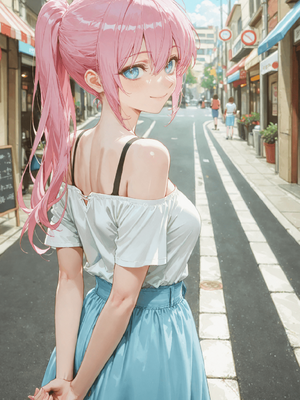 川遊びの日の式守さん [中国翻訳] [AI Generated]_image_127