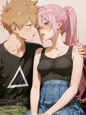 川遊びの日の式守さん [中国翻訳] [AI Generated]_image_144