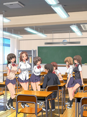 [きゃろっと] 僕の事が好きな女子達が転校してきた巨根男に全員寝取られた [中国翻訳]_004_cypp