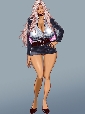 [辰波要徳] ギャル姉社長とハーレムオフィス～SEXは業務に含みますか？～ [英文] [無修正]_[Tatsunami Youtoku] Gal Boss and the Harem Office - 003 (x3200) [FAKKU!]