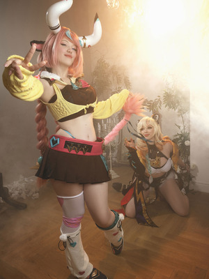 [Lada Lyumos & Lady Melamori & Zoe Volf] Mavuika & Varesa & Xilonen_008_qyyq