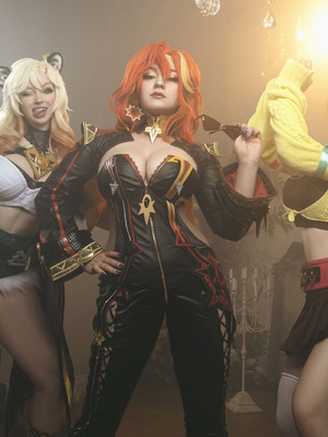 [Lada Lyumos & Lady Melamori & Zoe Volf] Mavuika & Varesa & Xilonen_013_ycgs