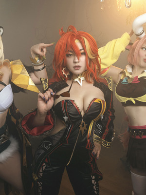 [Lada Lyumos & Lady Melamori & Zoe Volf] Mavuika & Varesa & Xilonen_014_djip