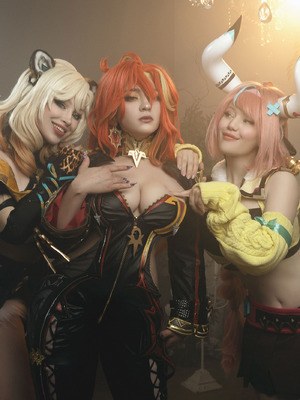 [Lada Lyumos & Lady Melamori & Zoe Volf] Mavuika & Varesa & Xilonen_015_csaq