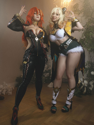 [Lada Lyumos & Lady Melamori & Zoe Volf] Mavuika & Varesa & Xilonen_018_ceqt