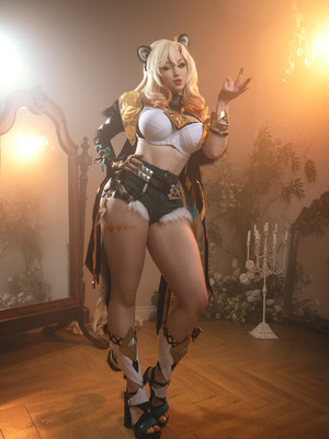 [Lada Lyumos & Lady Melamori & Zoe Volf] Mavuika & Varesa & Xilonen_053_vxsm