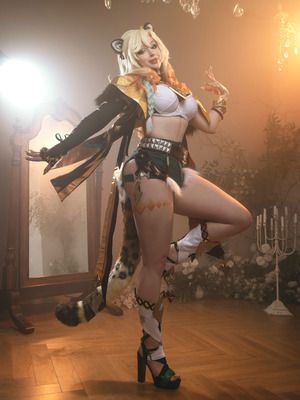 [Lada Lyumos & Lady Melamori & Zoe Volf] Mavuika & Varesa & Xilonen_056_efft