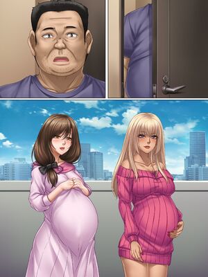 [ほっとミルク] 隣人妻たちが誘惑してくる件。ビッチ人妻だらけのマンションで搾精孕ませ女性優位ハーレム_50_ecll