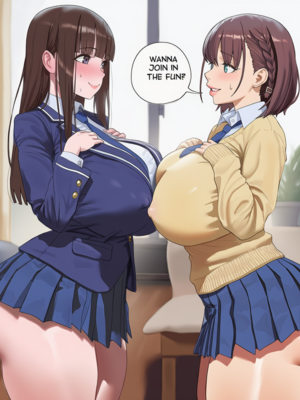 [Darkmagic] Ai-chan x Imouto-chan x BBC + Bonus (AI Generated)_043_2_from_side_face_to_face_2_artist_hintobento_0.3_artist_shexyo_arti_s_1708745040