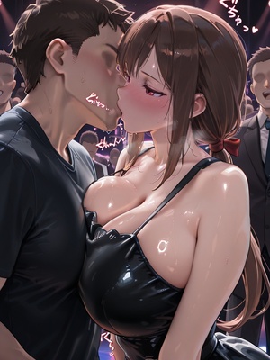 [マイネームルナ] Got to a club and had an orgy. (Ai-chan, Kouhai-chan, Jitome-chan) [AI Generated]_00742_2506514544_result
