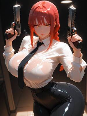 MONO-CHAN - Makima (Chainsaw man) - 519P (Patreon) (AI Generated)_006_Makima_006