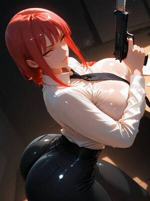 MONO-CHAN - Makima (Chainsaw man) - 519P (Patreon) (AI Generated)_007_Makima_007