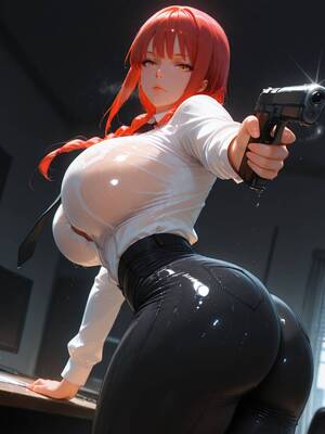 MONO-CHAN - Makima (Chainsaw man) - 519P (Patreon) (AI Generated)_011_Makima_011