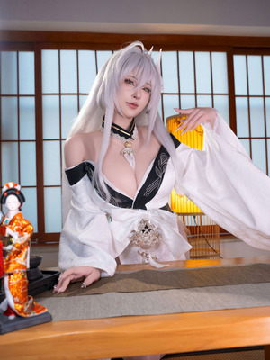 清水由乃 - 碧蓝航线 白凤和服_03_jlsr