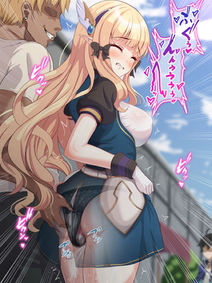 [ユメジダケ] バイブを仕込まれたサレンが街中で羞恥絶頂キめさせられた後、宿屋でハメ潰される話 (プリンセスコネクト!Re：Dive) [背水佬个人汉化]_10_pnev