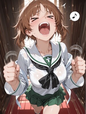 Paperhero - Nishizumi Maho_054