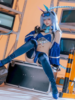 屿鱼 - 碧蓝航线 花园赛车服_16_myaq