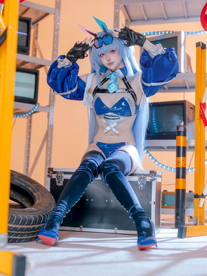 屿鱼 - 碧蓝航线 花园赛车服_28_bjuy