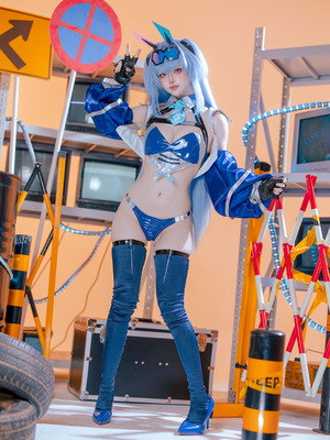 屿鱼 - 碧蓝航线 花园赛车服_38_qmqo