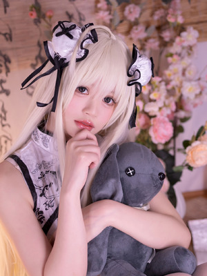 星黛鹿鹿 缘之空 穹妹 旗袍_22_dfag