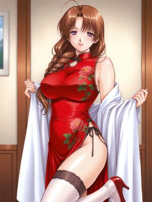 [嘎裡豬排]蓮間 香苗 96p 妻しぼり (Patreon) [AI Generated]_0008