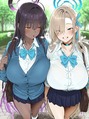 [大トロ定食] ギャルお姉さん達に逆ナンお持ち帰りされる話 [AI Generated]_002_001