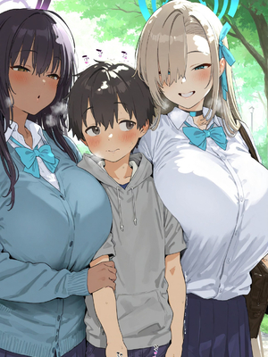 [大トロ定食] ギャルお姉さん達に逆ナンお持ち帰りされる話 [AI Generated]_007_006