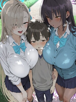 [大トロ定食] ギャルお姉さん達に逆ナンお持ち帰りされる話 [AI Generated]_008_007