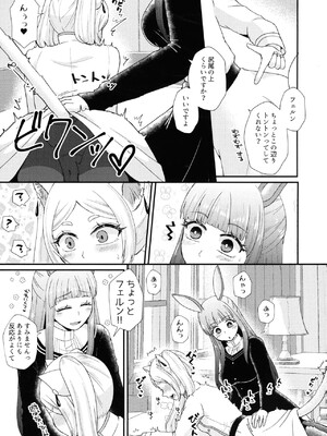 (C107) [あやめや (いおり彩禾)] 魔法の森のうさことにゃんこ (葬送のフリーレン)_06