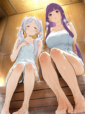 大トロ定食(otoro) - Frieren X Fern ︱ Sousou No Frieren [AI Generated]_005