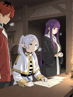 大トロ定食(otoro) - Frieren X Fern 2 ︱ Sousou No Frieren [AI Generated]_003