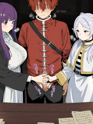 大トロ定食(otoro) - Frieren X Fern 2 ︱ Sousou No Frieren [AI Generated]_005