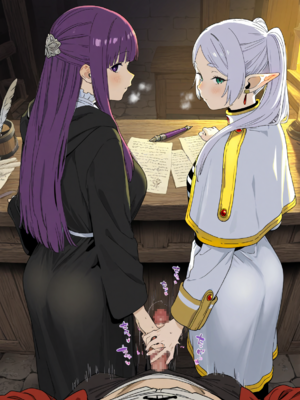 大トロ定食(otoro) - Frieren X Fern 2 ︱ Sousou No Frieren [AI Generated]_006