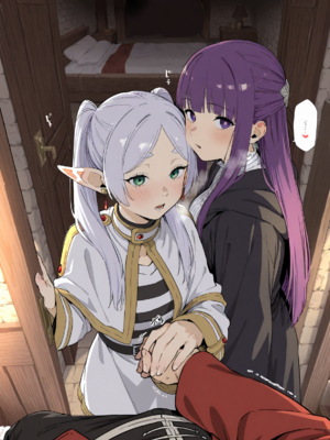 大トロ定食(otoro) - Frieren X Fern 2 ︱ Sousou No Frieren [AI Generated]_011