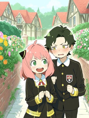 大トロ定食(otoro) - Spy X Family [AI Generated]_004