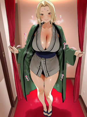 大トロ定食(otoro) - Tsunade ︱ Naruto [AI Generated]_002