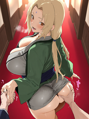 大トロ定食(otoro) - Tsunade ︱ Naruto [AI Generated]_010