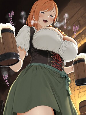 大トロ定食(otoro) - 酒場のお姉さんにドロドロに慰められちゃう駆け出し冒険者の話 [AI Generated]_006_005