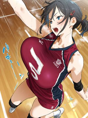 [大トロ定食]練習終わり汗だく高身長バレー部女子とロッカールームでエッチする話_002