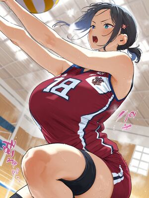 [大トロ定食]練習終わり汗だく高身長バレー部女子とロッカールームでエッチする話_006